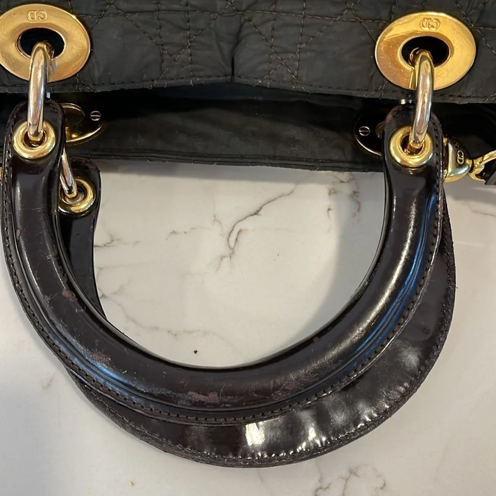 Christian Dior Nylon Handbag